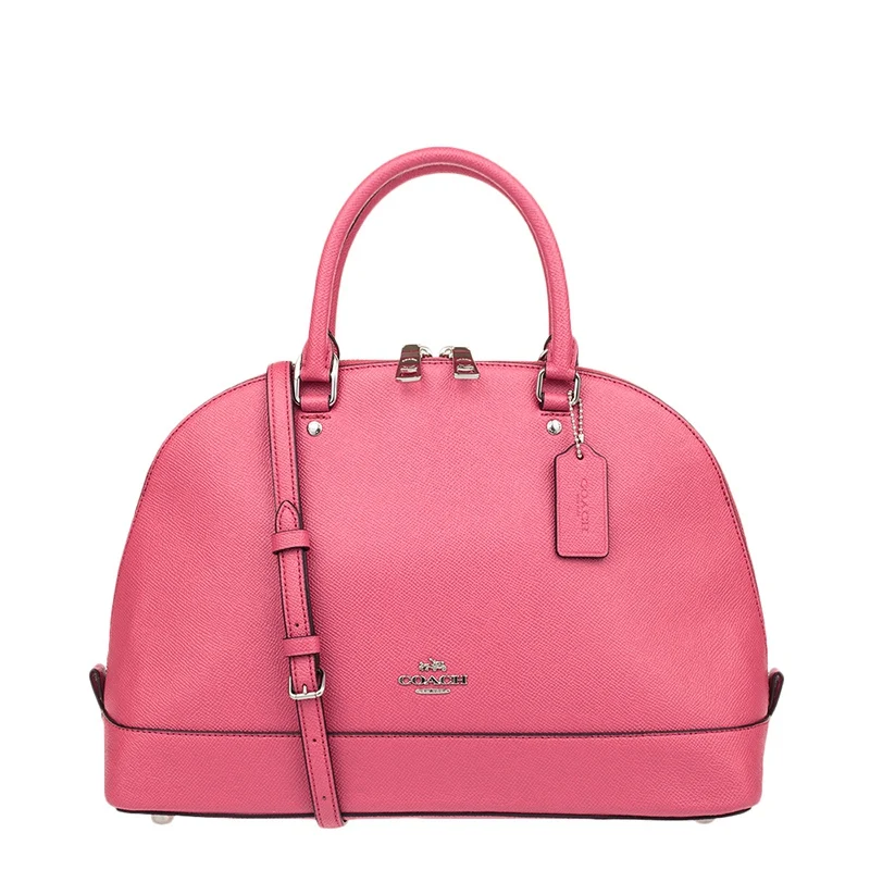 Coach Crossgrain кожаная сумка Sierra сумка через плечо кошелек сумочка F57524 - Цвет: F57524SVSY