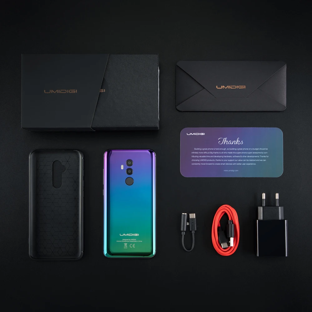 UMIDIGI Z2 Pro 6 2 &quotполный экран смартфон Android 8 1 ГБ + 128 Helio P60 16MP Quad линзы 4G NFC LTE