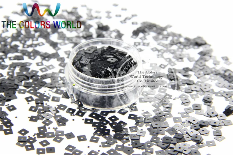 Блестящие Блестки квадратной формы для украшения ногтей или поделок в стиле