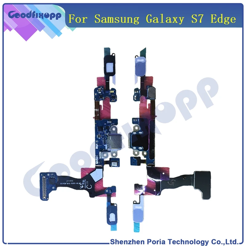 Новинка для Samsung Galaxy S7 Edge G9350 G935F G935U Micro USB зарядный порт и сенсорный док разъем