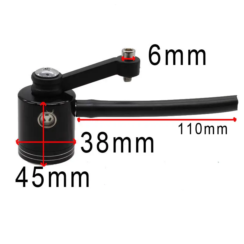 Motorcycle CNC Column Style Front Brake Clutch Master Cylinder Fluid Reservoir Oil Tank Cap Universal | Автомобили и мотоциклы