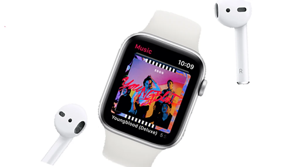 Apple Watch Series 4 40/44 мм SportBand Smart Watch 2 сердечного ритма Сенсор ЭКГ опавших обнаружения отслеживает активность тренировки для iPhone