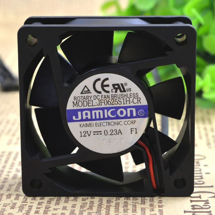 Бесплатная Delivery.12 V 0.23 JF0625S1H-cr 6025 6 см инвертор тихий вентилятор | Компьютеры и офис