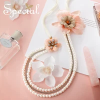 the special fashion jewelry euramercian forest temperament pearl necklace sweat necklace for women s2018n