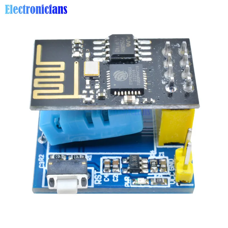 ESP8266 ESP 01 ESP01 Серийный беспроводной WIFI модуль DHT11 датчик температуры и влажности