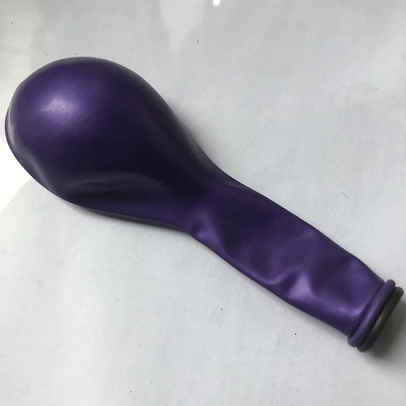 dark purple Воздушные шары из блестящего металла из латекса с жемчужинами 10& wot толстые Хромированные Металлические цвета надувные воздушные шары надувные шары вечерние Decora - Цвет: dark purple
