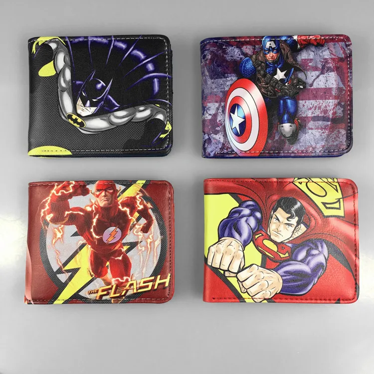 Последний мультфильм комиксы супергерой Супермен увидеть Бэтмен Джокер кошелек