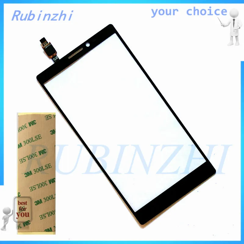 Rubinzhi дисплея + лента сенсорный экран для телефона lenovo vibe Z2 pro K920 Сенсорный