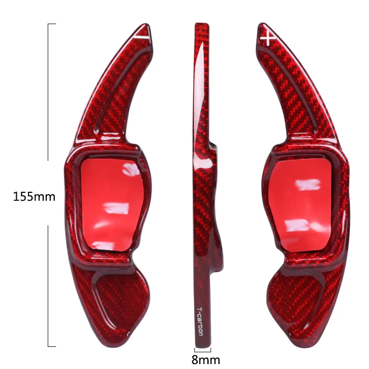 T-carbon углеродное волокно рулевое колесо весло переключения для Seat Leon fr(1 p) 2012