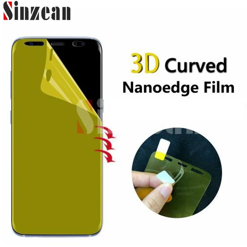 Sinzean 100 шт. высшее качество для Samsung S9/S8/S10 Plus 3D изогнутая полная Защита экрана S10 E
