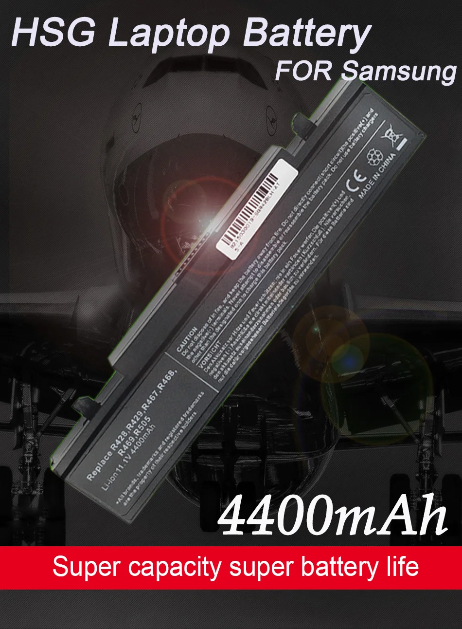 11,1 В 6 cell ноутбук Батарея для samsung AA-PB9NS6B PB9NC6B R580 R540 R519 R525 R430 R530 RV511 RV411 RV508 R510 R528 Aa Pb9ns6b