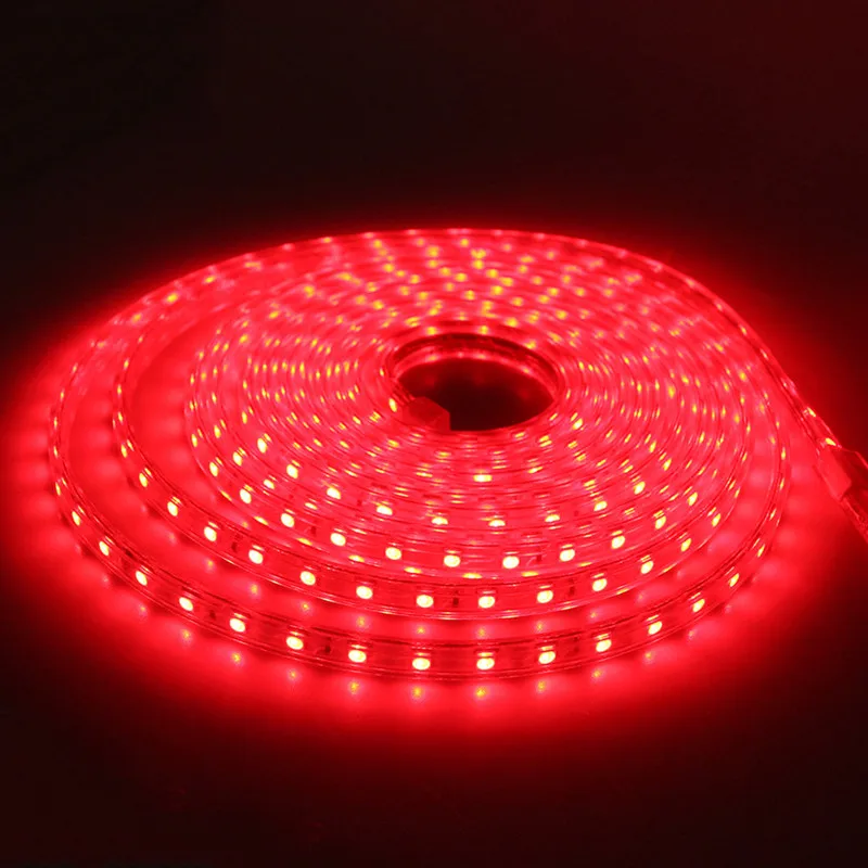 50 м 100 м 200M RGB Светодиодные ленты гибкий светильник 60 светодиодный s/M Водонепроницаемый светодиодный лента светодиодный светильник с Мощность штекер AC220V 230V