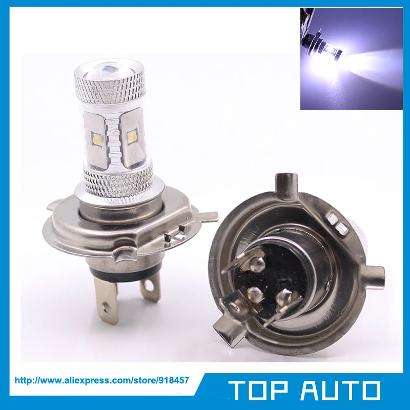 2 шт. 30 Вт H4 9003 HB2 6 Led Автомобильная противотуманная фара DRL для Toyota Highlander |