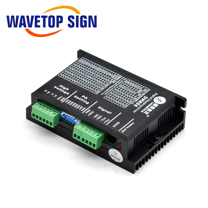 Драйвер шагового двигателя Leadshine DM856 2-фазный 20-80VDC 1-5.6A для фрезерного станка с ЧПУ