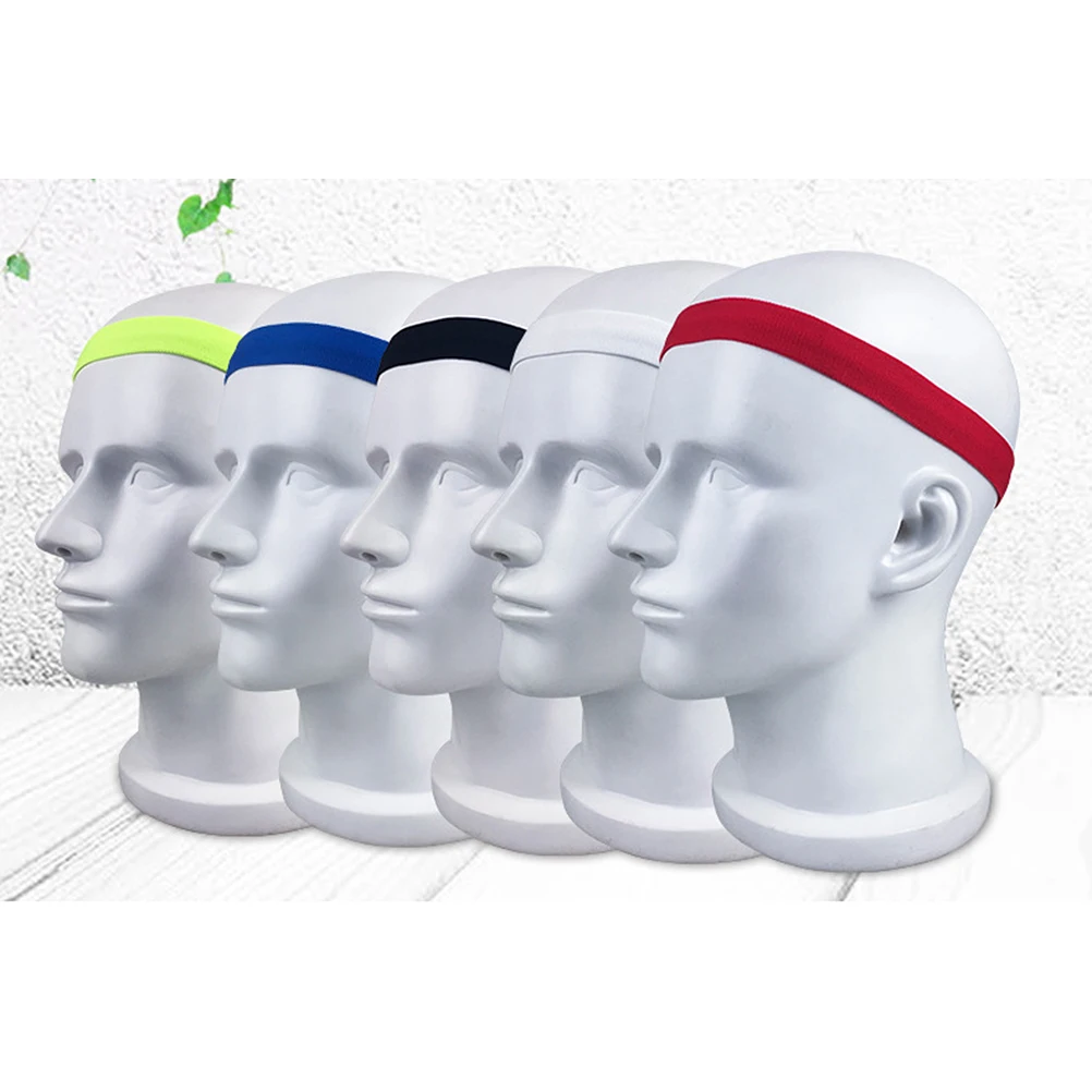 5 шт. спортивные эластичные портативные повязки для бега фитнеса йоги