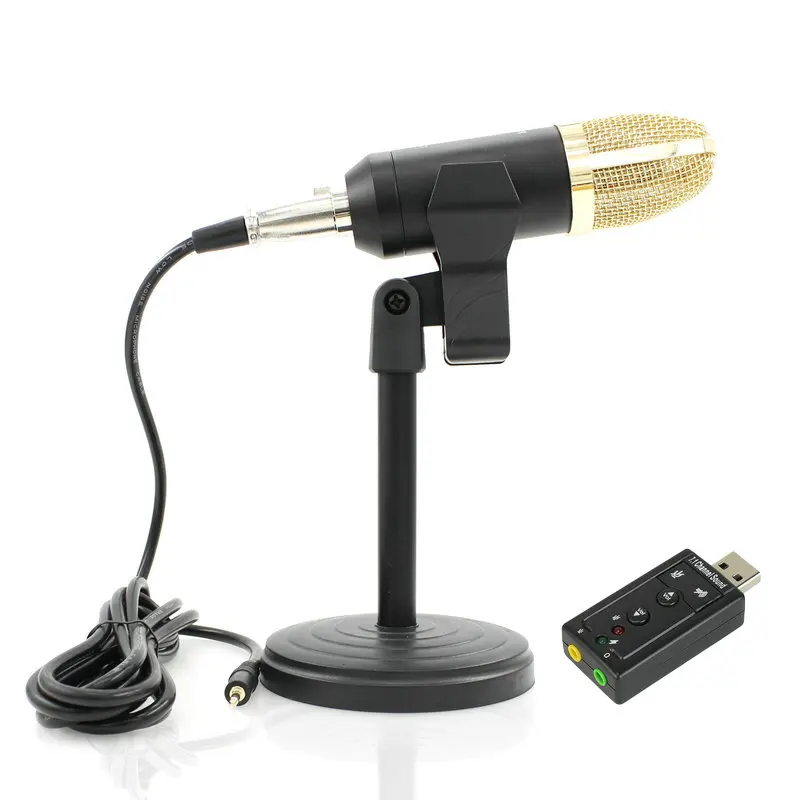 BM 700 конденсаторный микрофон BM700 Cardioid Pro Audio Studio для записи голоса с настольной