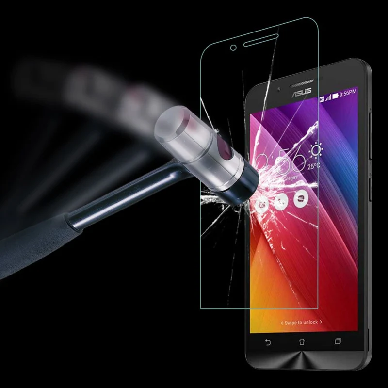 0 3 мм закаленное стекло для Asus Zenfone Go ZC500TG Защитная фронтальная пленка экрана Templado