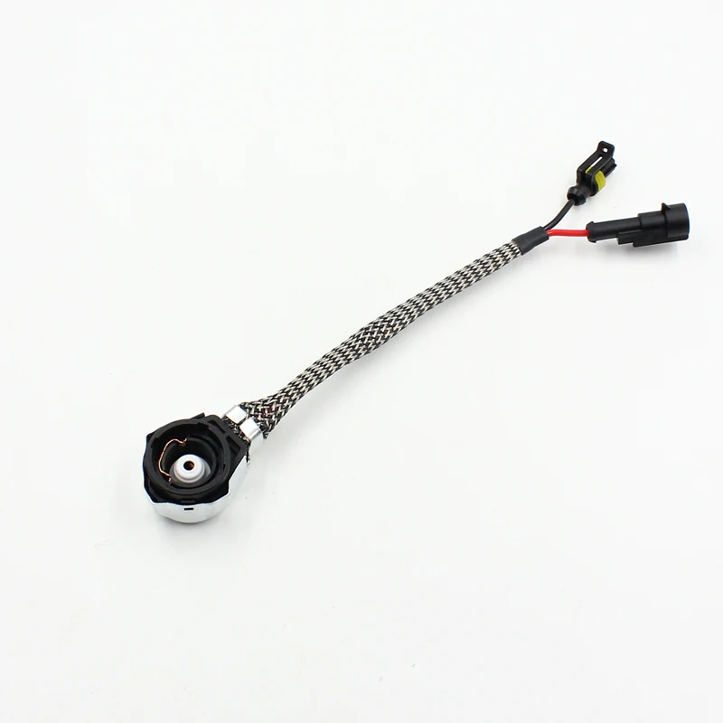 Rockeybright 2шт d2s hid xenon провод amp адаптер d2r d2c лампа гнездо Жгут реле держатель