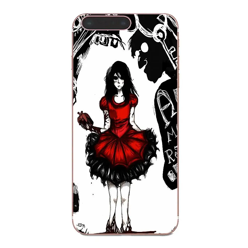 Мягкий модный чехол Pretty Alice Madness Returns для Xiaomi Redmi Mi Note 7 8 9 SE Pro Lite Go Play|Чехлы-накладки|