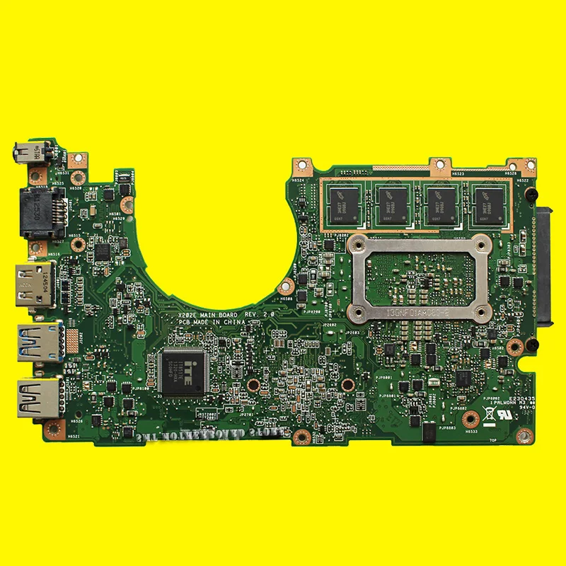 X202E материнская плата для ноутбука REV2.0 For Asus X201E S200E Q200E тест на материнскую плату