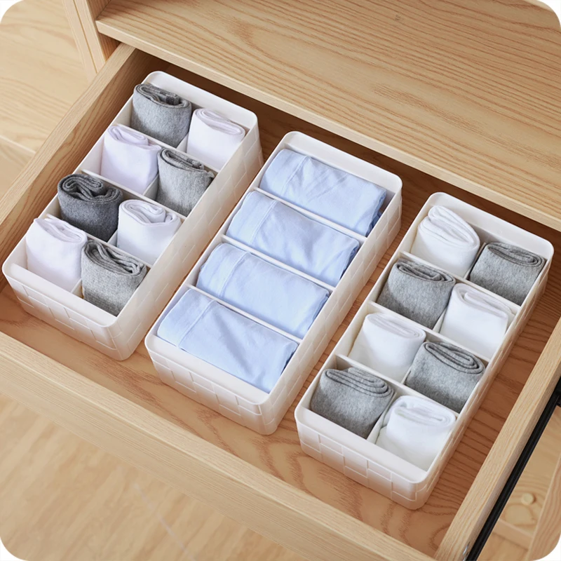 Ящик разделитель для хранения нижнего белья галстуков носков