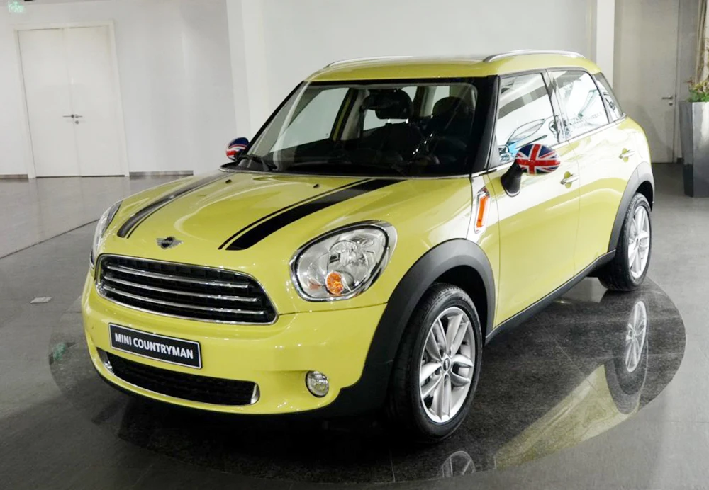 Наклейки на капот для автомобиля, наклейка на голову в полоску для MINI Cooper One S JCW Countryman Clubman R55 R60 R61 F54 F55 F56, автомобильные аксессуары