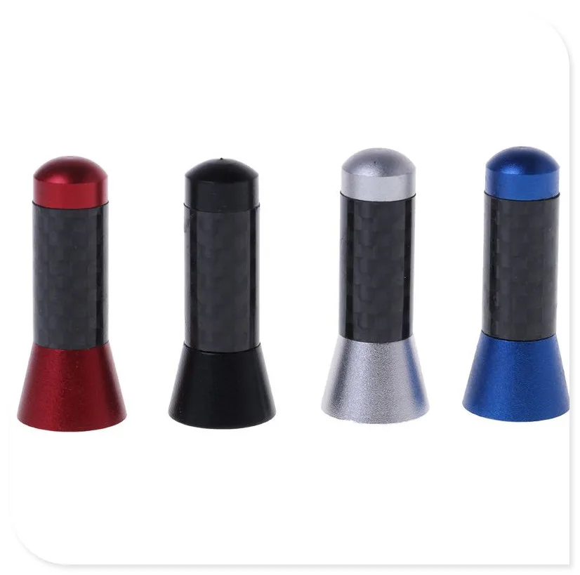 Автомобильная углеродная черная крыша Акула плавник радио сигнальная антенна