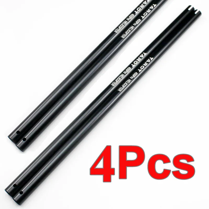 

4 X Tarot 450 Aluminium Tail Boom 347mm for Trex 450 RC Helicopter