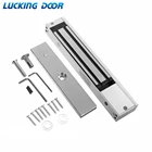 Электрический магнитный замок DC 12 В, 180 кг 280 кг фунта, однодверный электромагнитный замок с ZL кронштейном