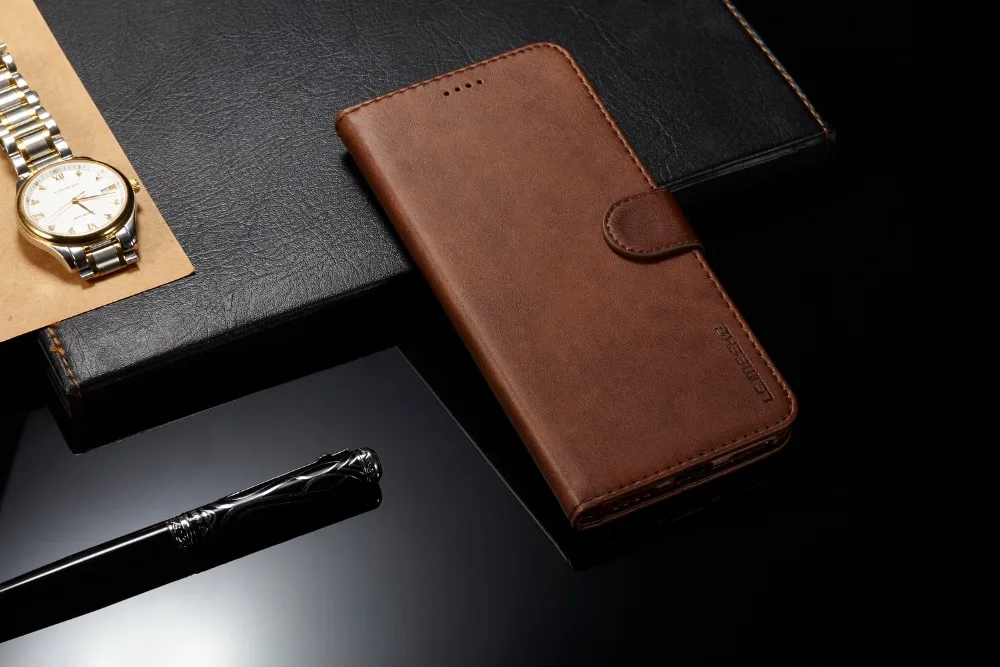 Ретро Кожаный флип-чехол для Xiaomi Mi A2 слот для карт Coque кошелек Чехол Xiaomi Mi A2 чехол Hoesje Funda Xiaomi Mi 6X чехол