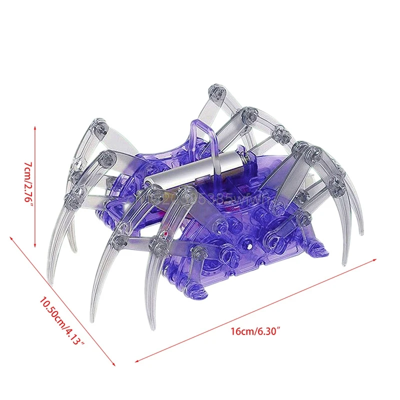 

Electric Spider Robot Toy DIY Educational Assembles Model Handwork For Kids