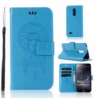 kailyon new for lg x style x power v30 stylo3 stylo 2 ls775 leather cover flip magnetic wallet stand pattern owl phone case