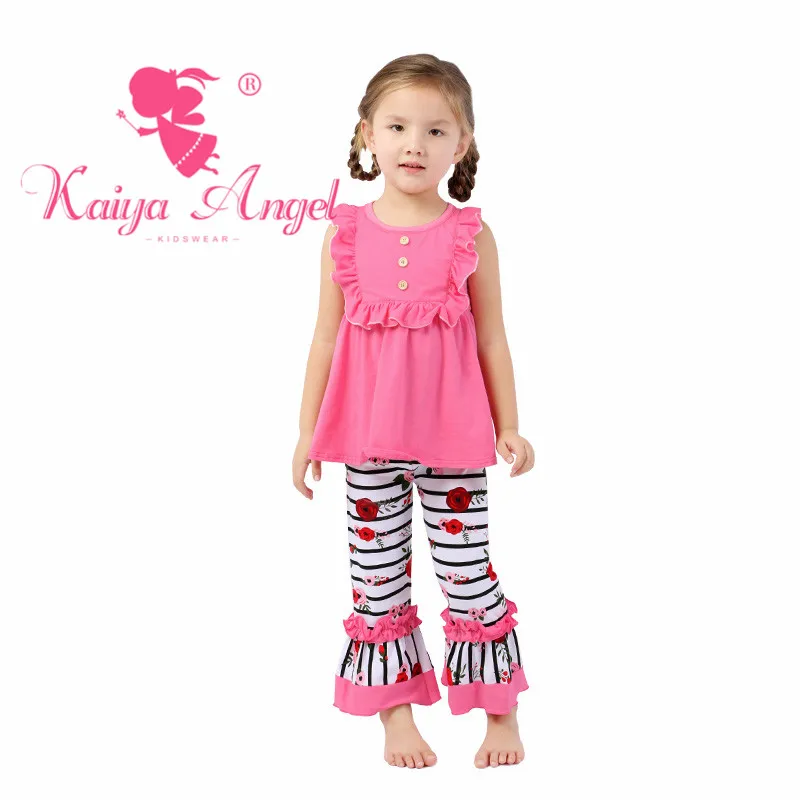 Kaiya Angel хлопковый топ с изображением арбуза Happy Easter брюки цветными яйцами летняя
