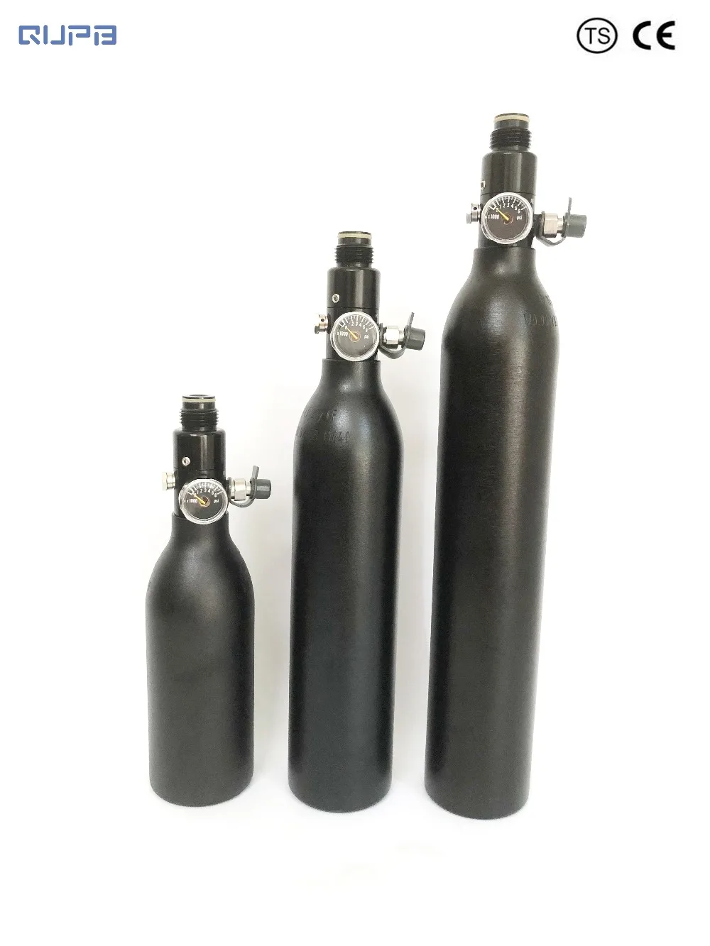 Цилиндры QUPB PCP для пейнтбола HPA емкость 4500PSI с регулятором 0.2L/0.35L/0.45L|Пейнтбольные