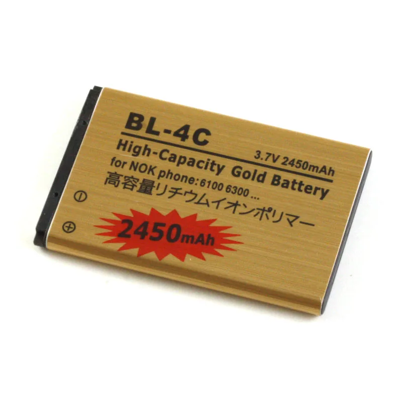 BL 4C bl 4c BL4C мобильного телефона Батарея батареи для Nokia 1202/1265/1325/1506/1508/1661/1706/2220