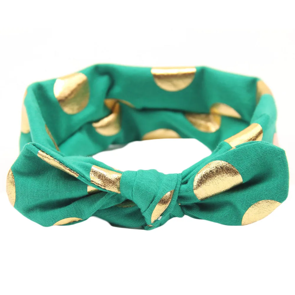 Лидер продаж! Детские повязки на голову для девочек 12 цветов милые с кроличьими