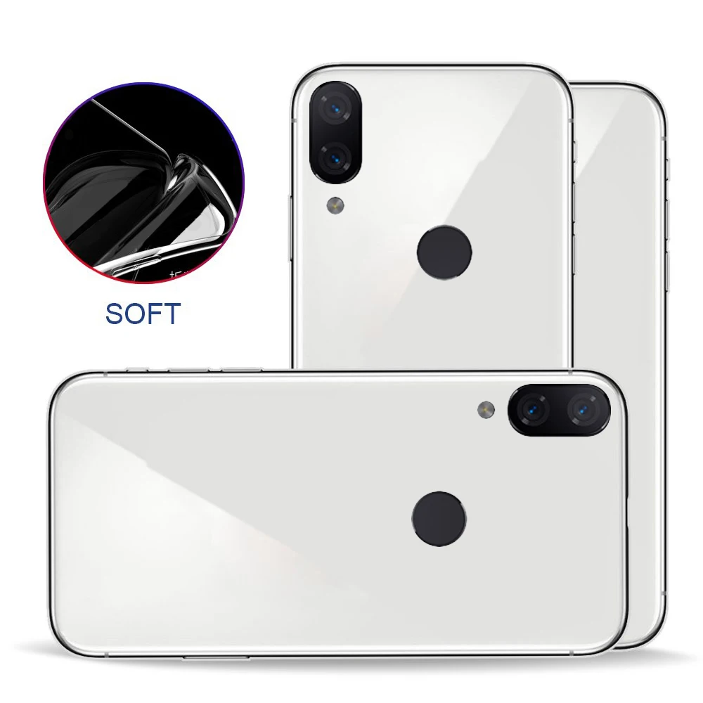 Чехол для Xiaomi Mi Play мобильный телефон прозрачная задняя крышка чехол с защитой от