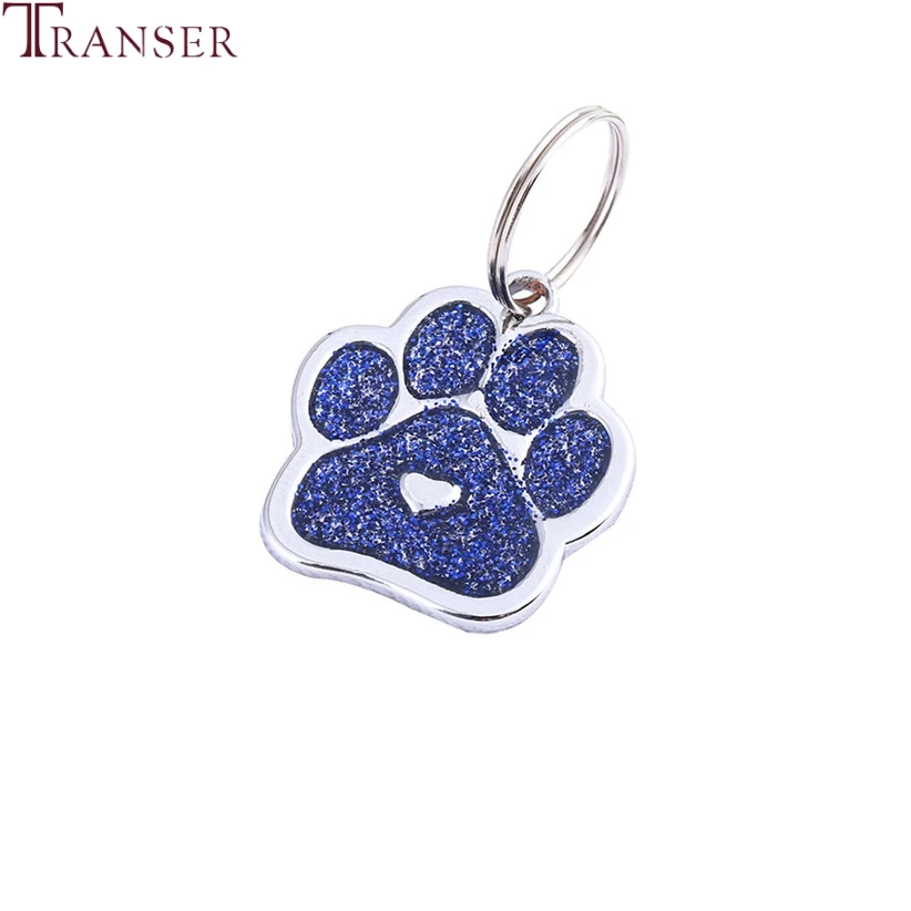 Идентификационная бирка для собак и кошек Transer Paw Heart ожерелье домашних животных