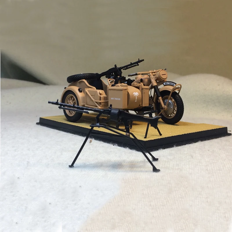 1:24 B M W R75 Вторая мировая война немские африканские корпуса трехколесный мотоцикл