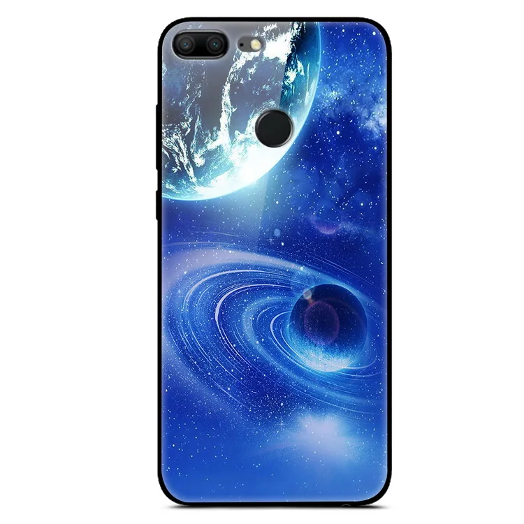 Чехол для Huawei Honor 9 Lite чехол из закаленного стекла со звездами и космосом huawei 10 8X 7A