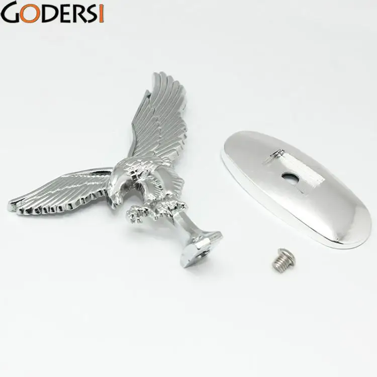 Высокое качество Винтаж Универсальный 3D орел логотип автомобиля Передняя крышка капот металлический капот S# LY880