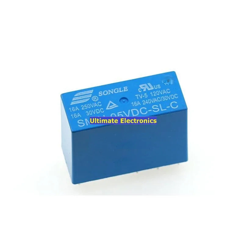 5 шт. 8pin | SMIH-05VDC-SL-C SMIH-12VDC-SL-C SMIH-24VDC-SL-C В 12 24 постоянного тока 16A Электронные