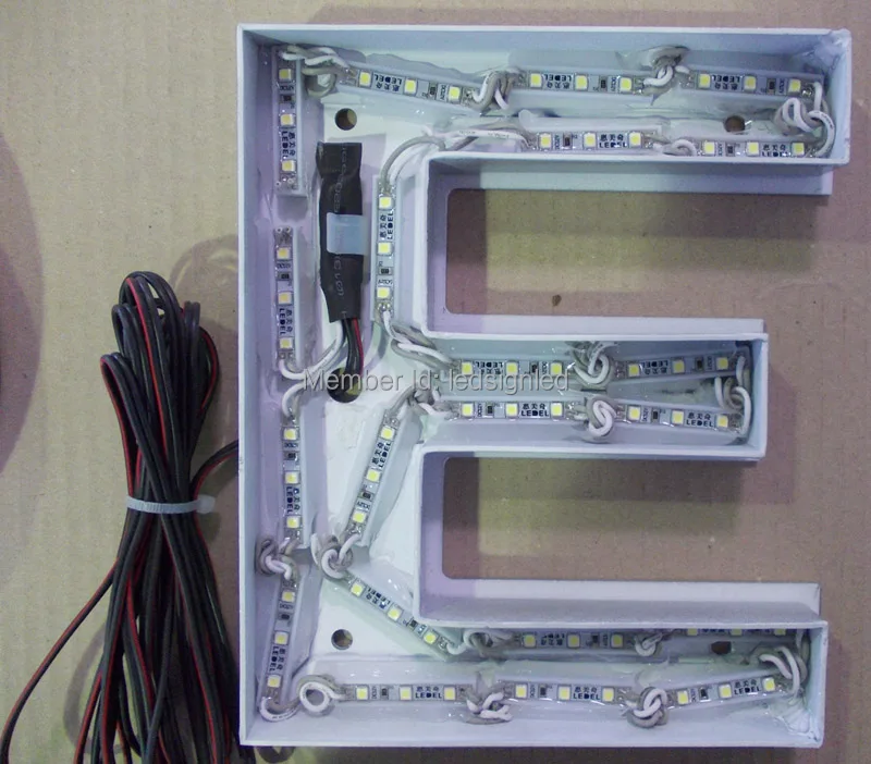 Гибкие светодиодные огни для знаков гарантия 5 лет впрыскиваемый светодиодный