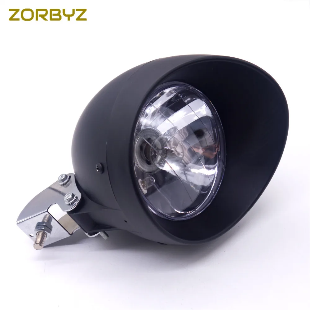ZORBYZ универсальная черная пуля фара для мотоцикла Harley Honda Yamaha Suzuki|light for|light for headlights