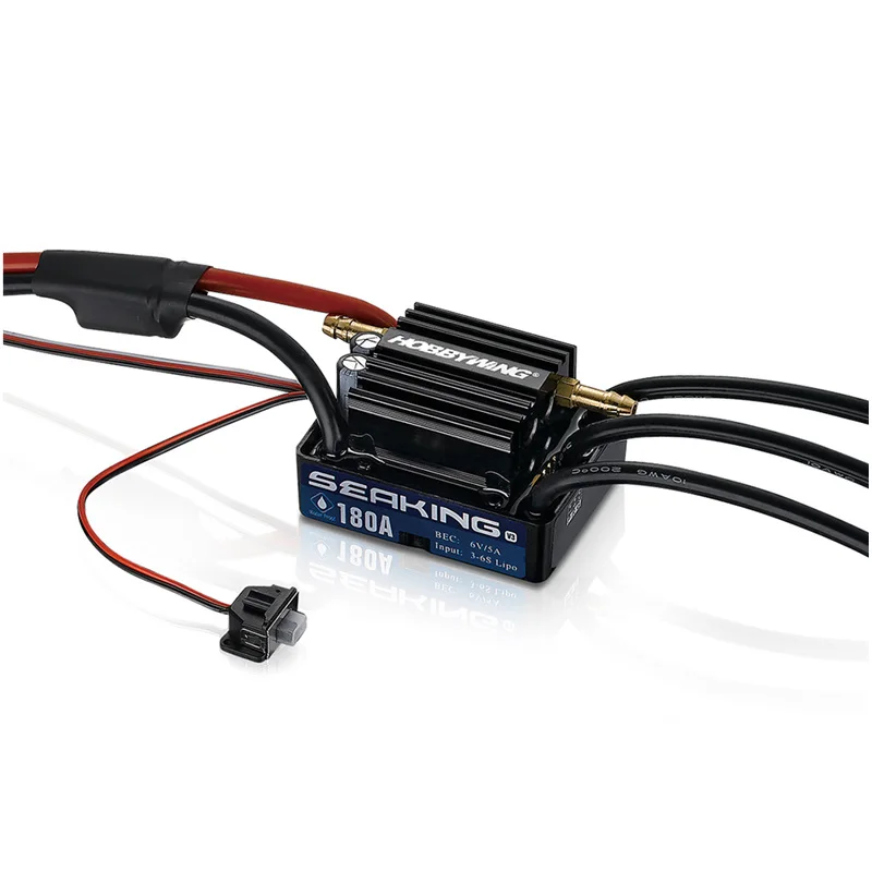 HobbyWing Seaking V3 серии 30A 60A 120A 180A 130A бесщеточный ESC водонепроницаемый для