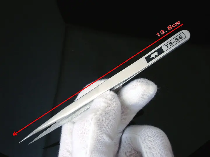 Большая распродажа 1 комплект 2 шт. зеркальные пинцеты точные сверхтвердые острые