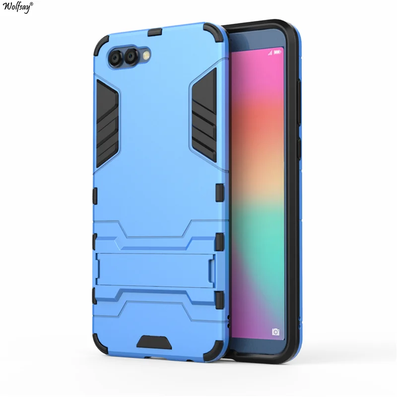 Wolfsay Cover For Huawei Honor V10 Case Slim PC + Soft Rubber Armor Phone for |