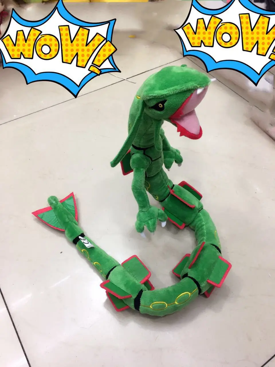 Pokeball monster Плюшевые игрушки Rayquaza Dragon 83 см мультяшная кукла для детей игрушка