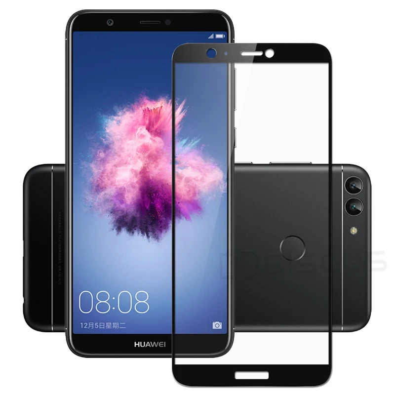 Полноэкранная Защитная пленка для Huawei P Smart защитная PSmart закаленное стекло с