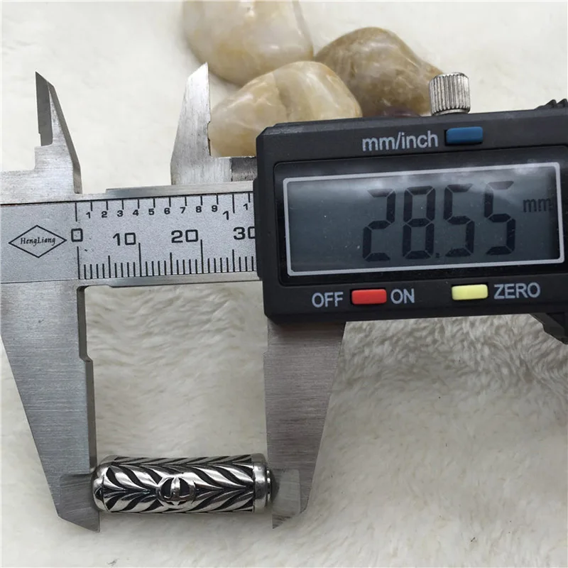 6 мм нержавеющая сталь 316l искусственная пряжка в форме листа кожаная деталь для